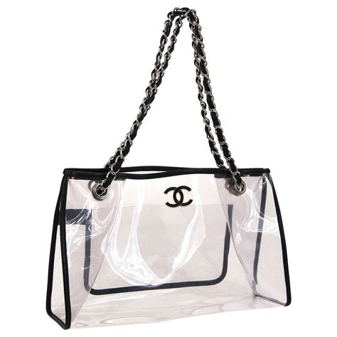 cloth chanel bag|chanel clear tote bag.